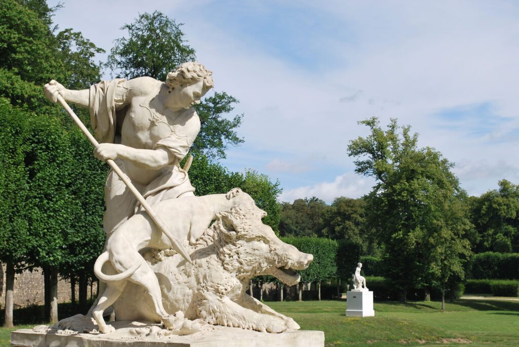 La statuaire du parc de Marly, Marly-le-Roi