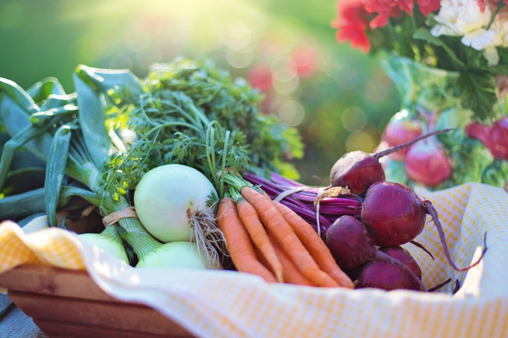 Panier de légumes