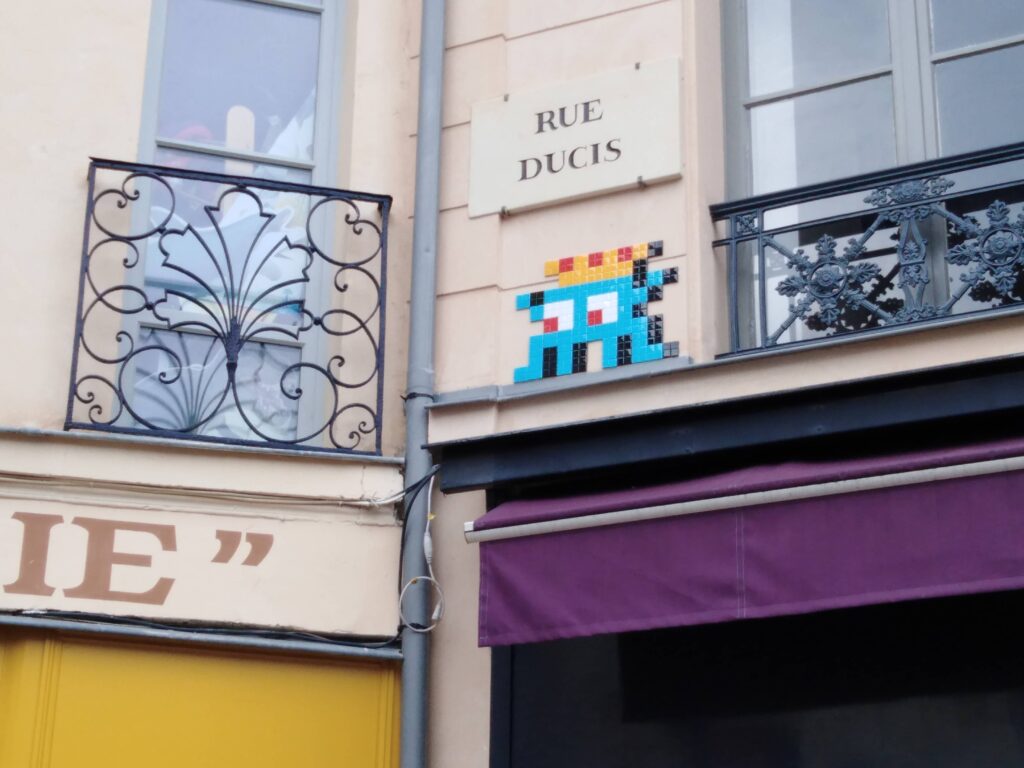 Invader rue des Deux portes