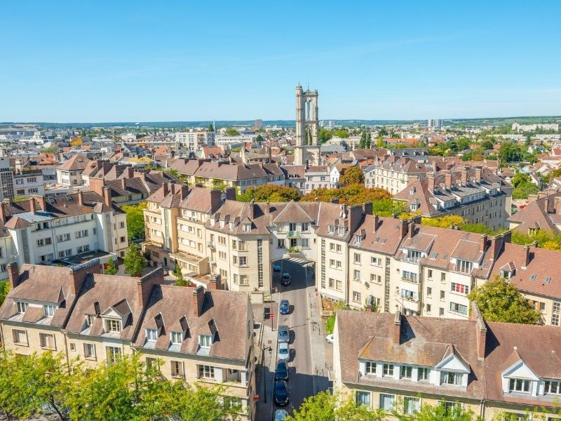 Mantes la Jolie - Vue du clocher