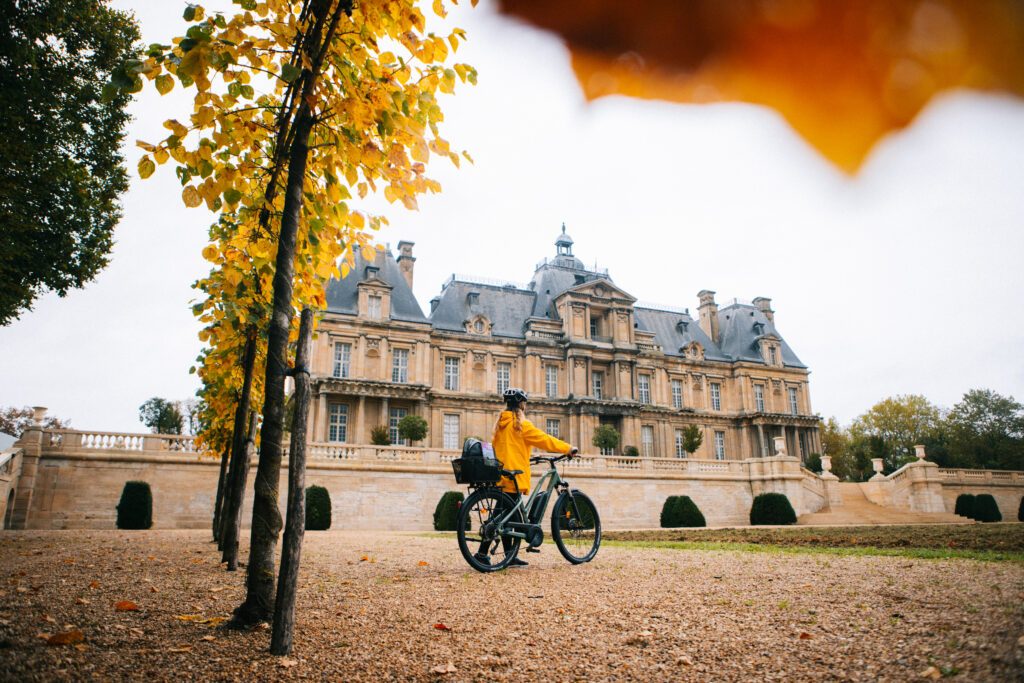 Itinéraire Seine à vélo à l'automne