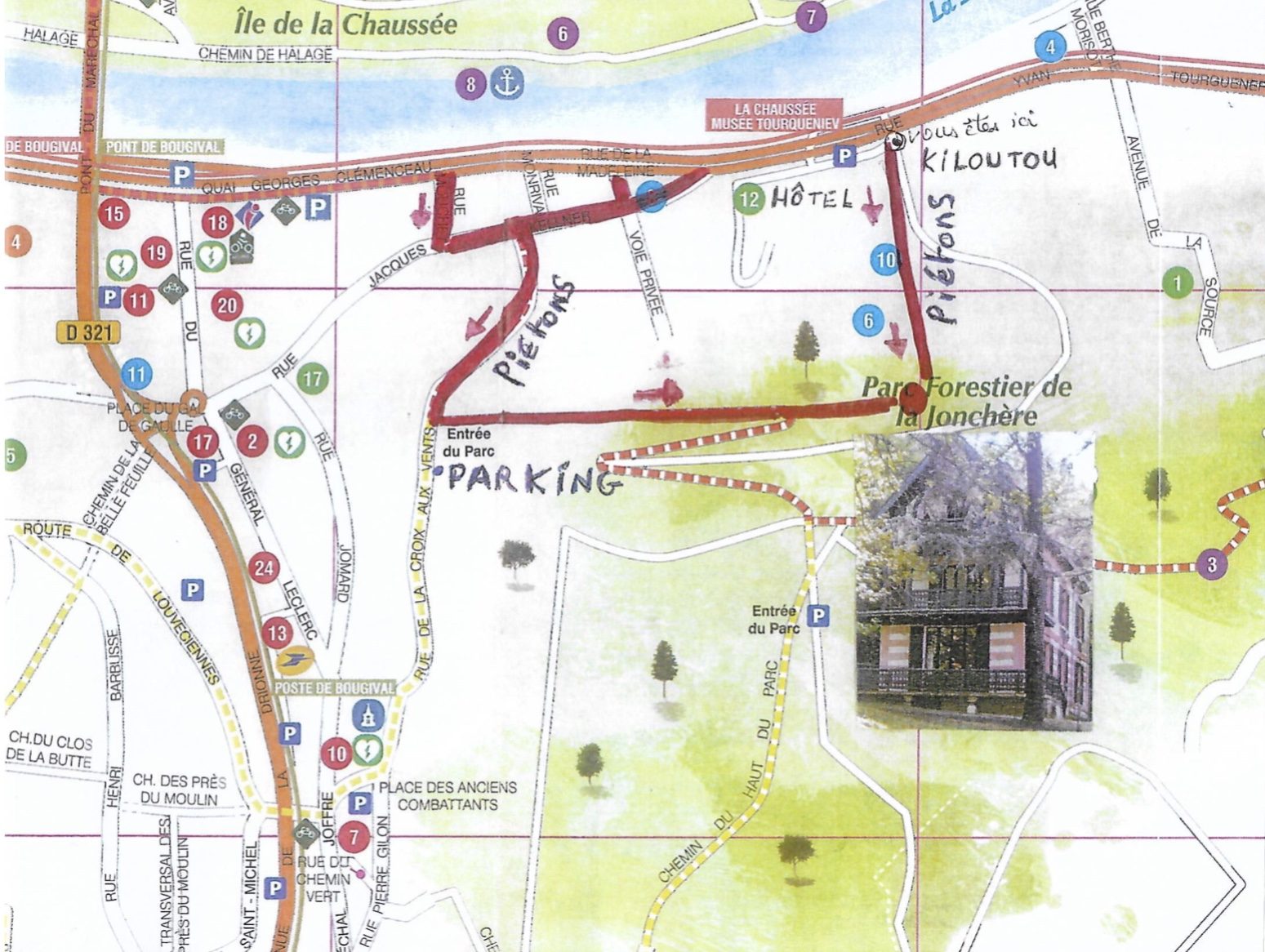 Plan d'accès