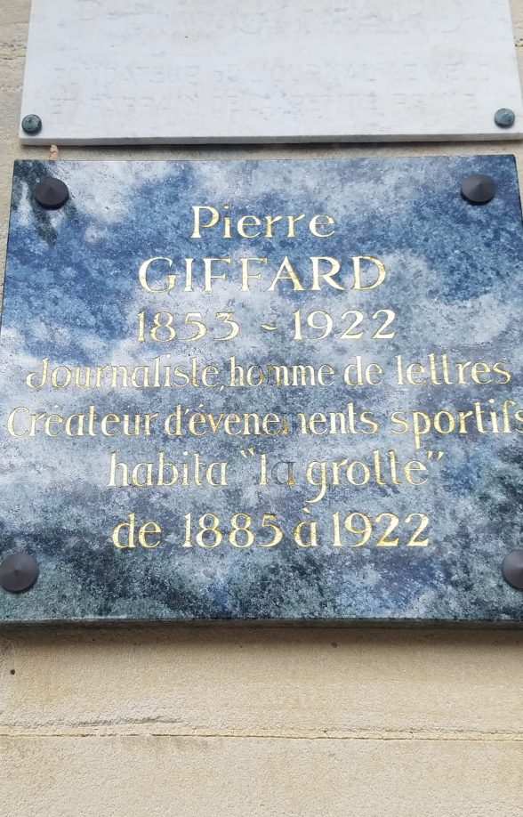 Plaque commémorative de Pierre Giffard