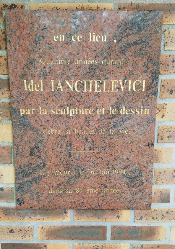 Maison du sculpteur Idel Ianchelevici