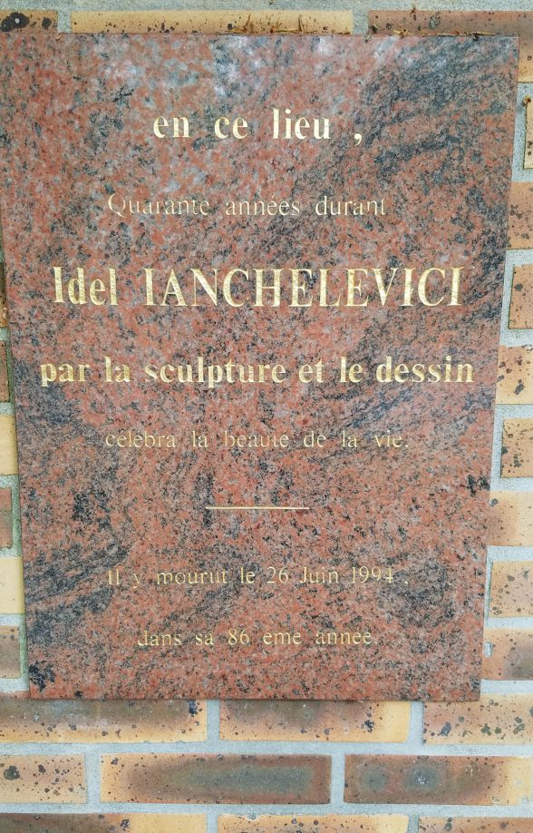 Maison du sculpteur Idel Ianchelevici