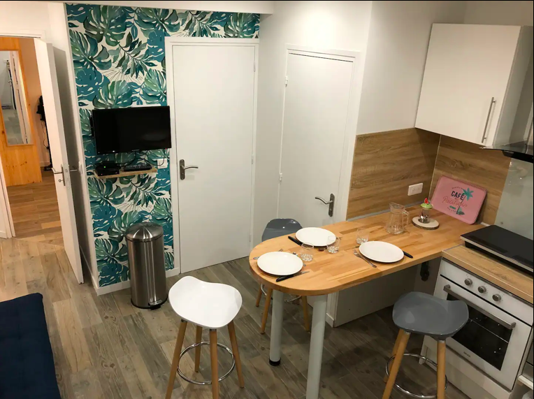 L'émeraude, studio meublé à Houilles