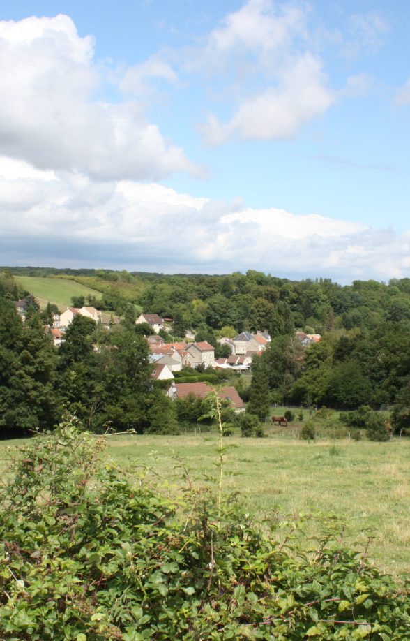 Vue sur Oinville-sur-Montcient