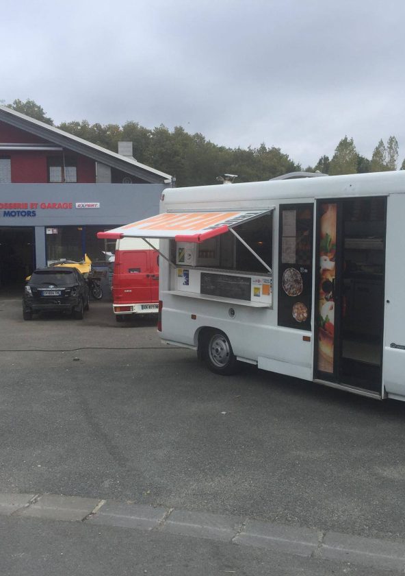 Le truck à pizza