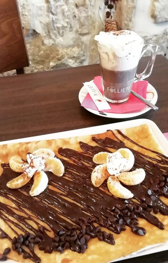 Crêpe au chocolat