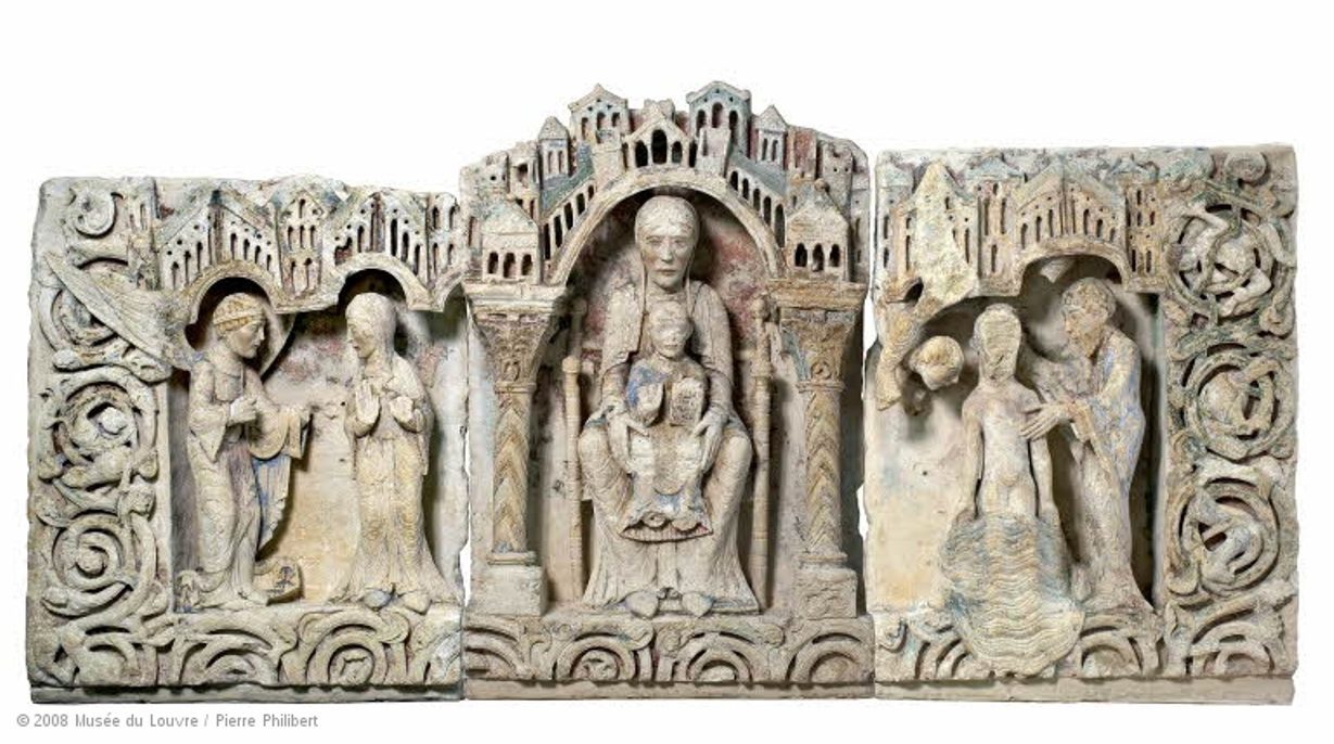 Retable de l'église Saint Jean-Baptiste de Carrière-sur-Seine