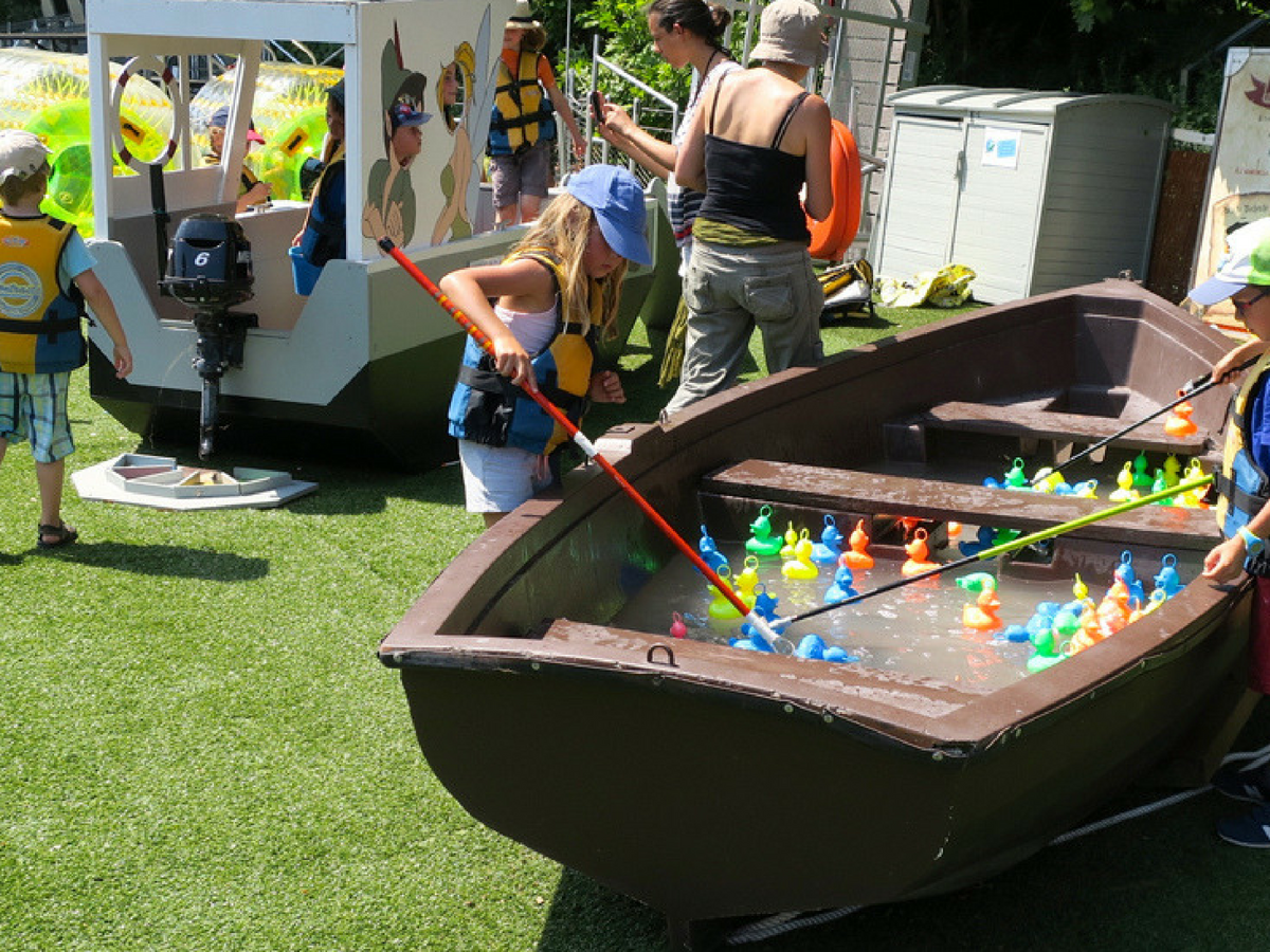 Pêche aux canards au Nautic Park