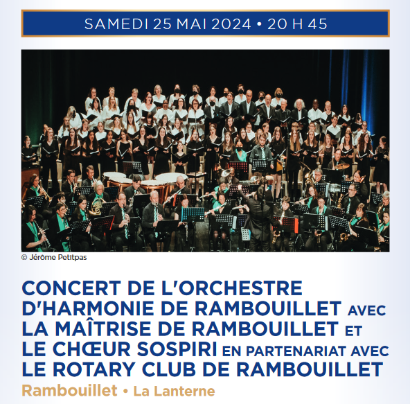 Concert de l'orchestre-Rambouillet