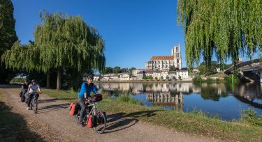 Seine à vélo Mantes