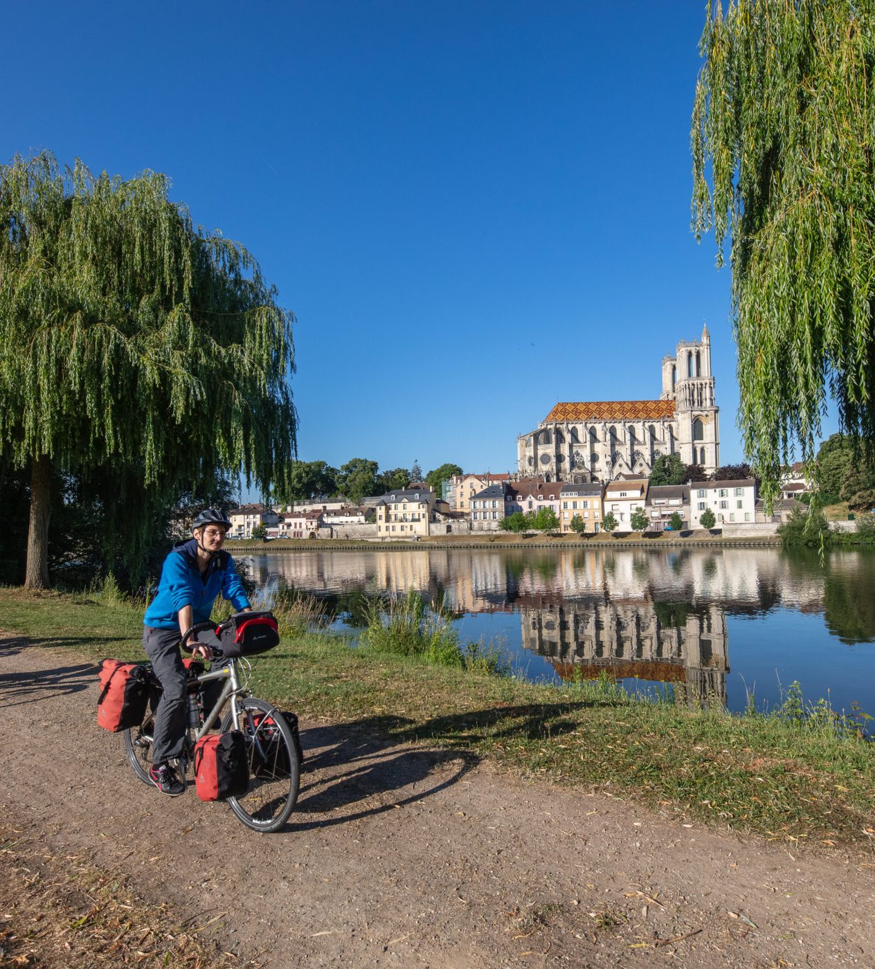 Seine à vélo Mantes