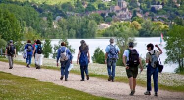 Groupe de randonneurs en Yvelines