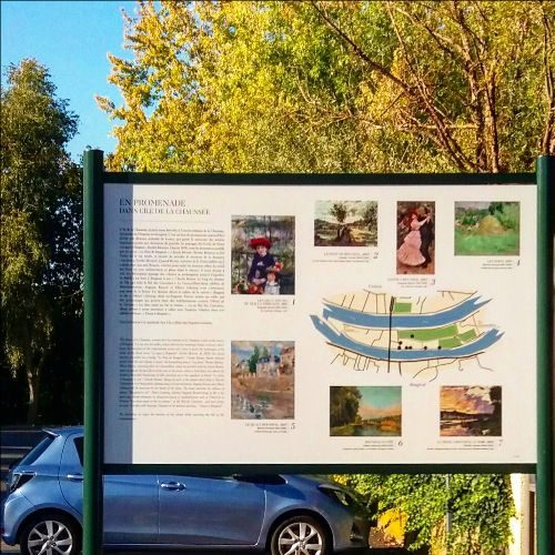 Parcours Impressionniste ïle de la chaussée