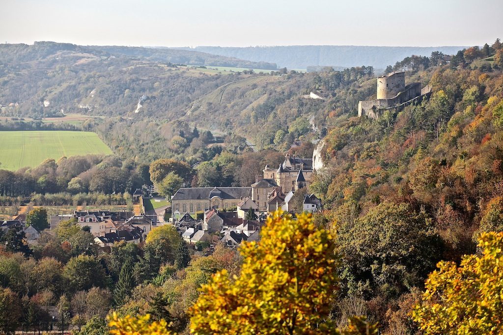 Panorama sur La-Roche-Guyon