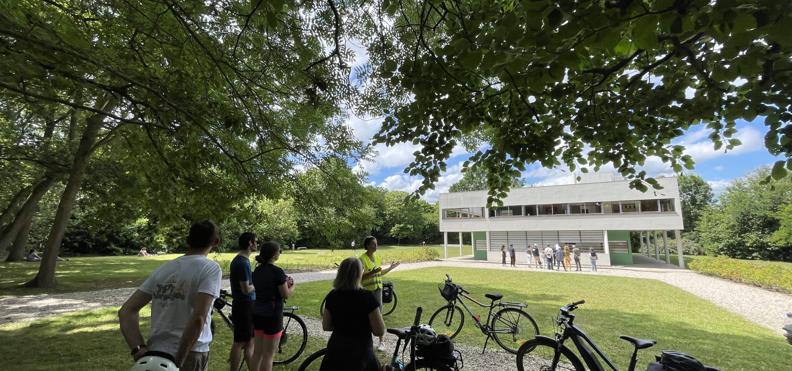 A la Villa Savoye