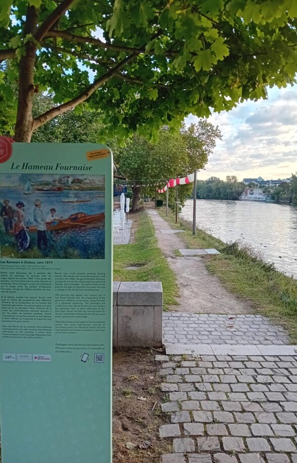 Chemin des Impressionnistes à Chatou