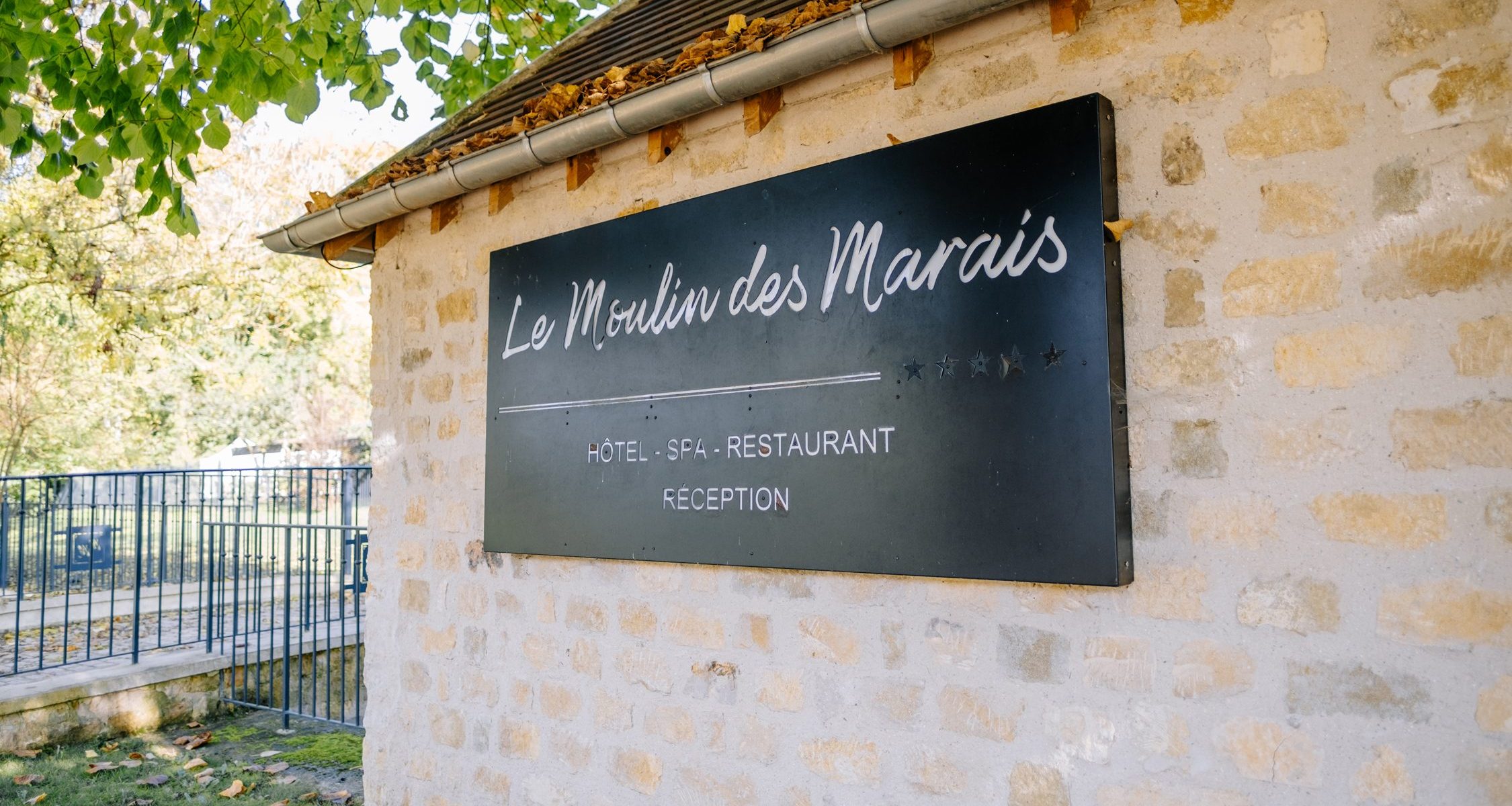 Entrée Le Moulin des Marais