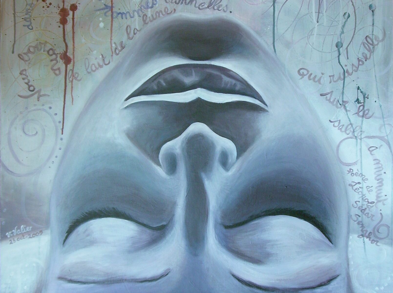Le lait de la Lune (acrylique)
