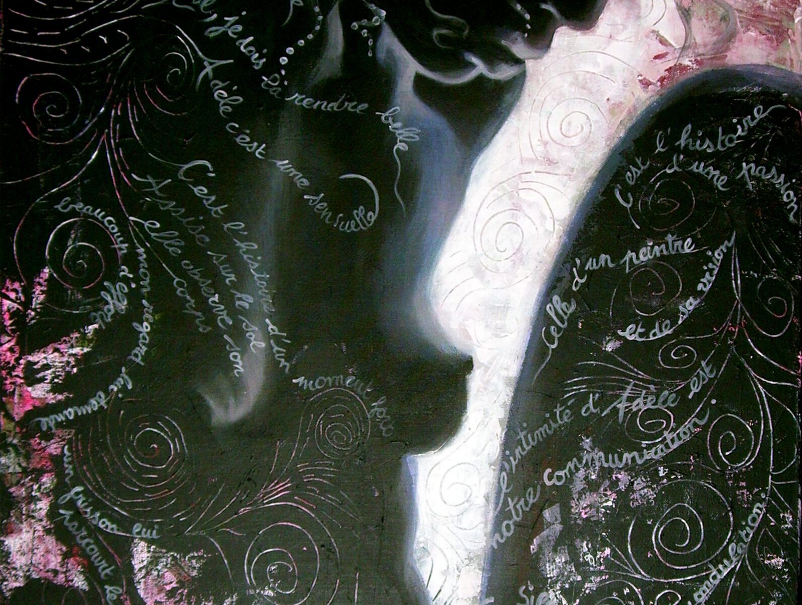 Le modèle (acrylique)