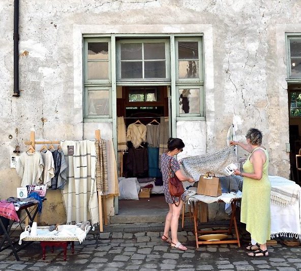 Production de tissage artisanal