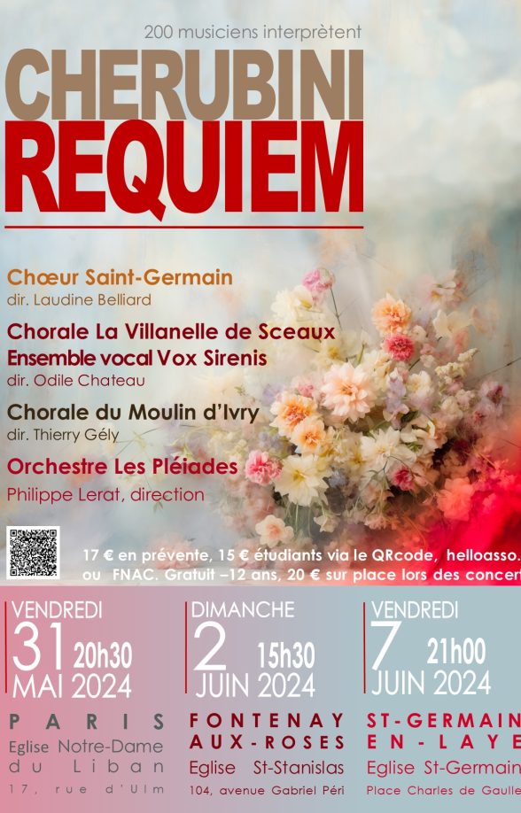 Concert Cherubini Choeur Saint Germain
