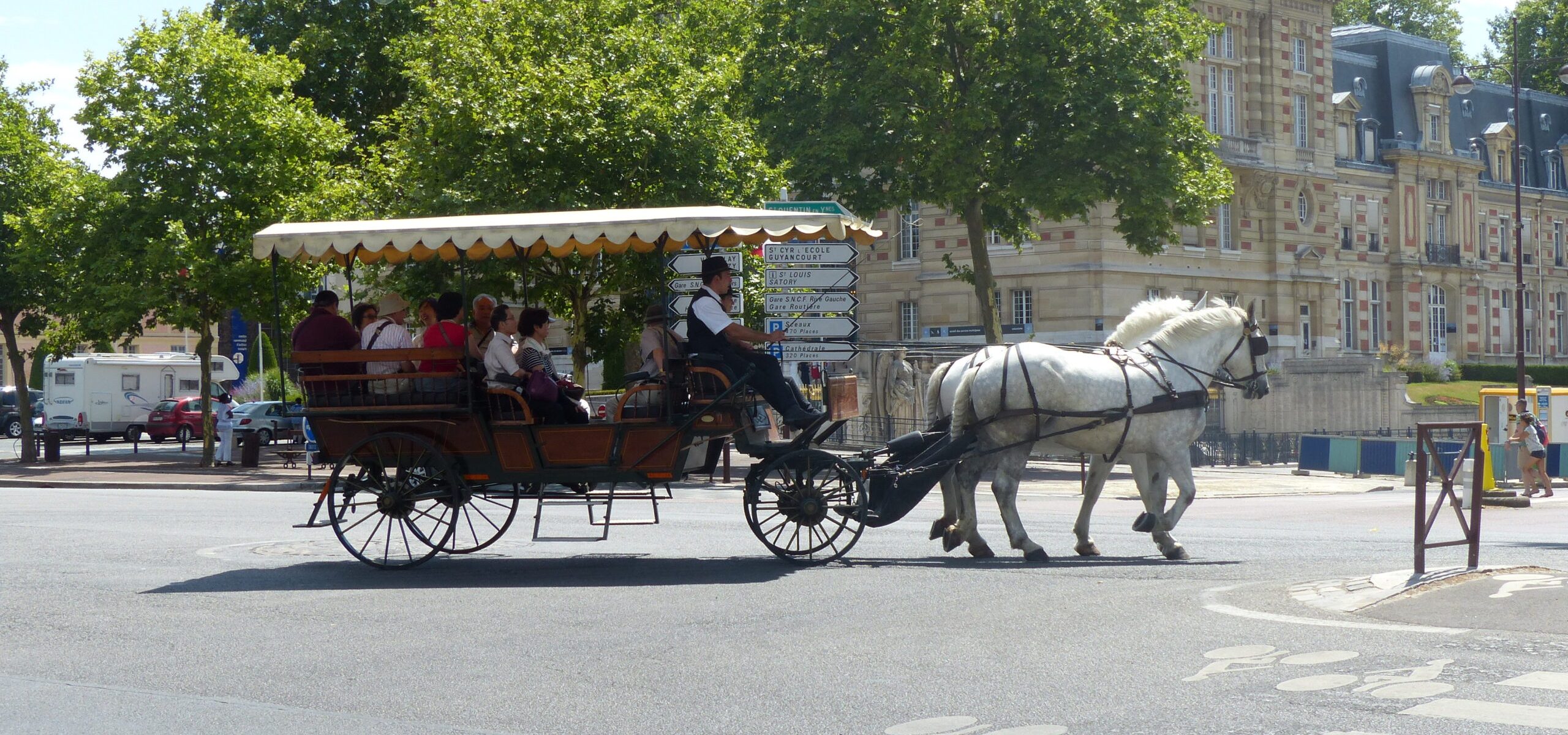 Les calèches de Versailles