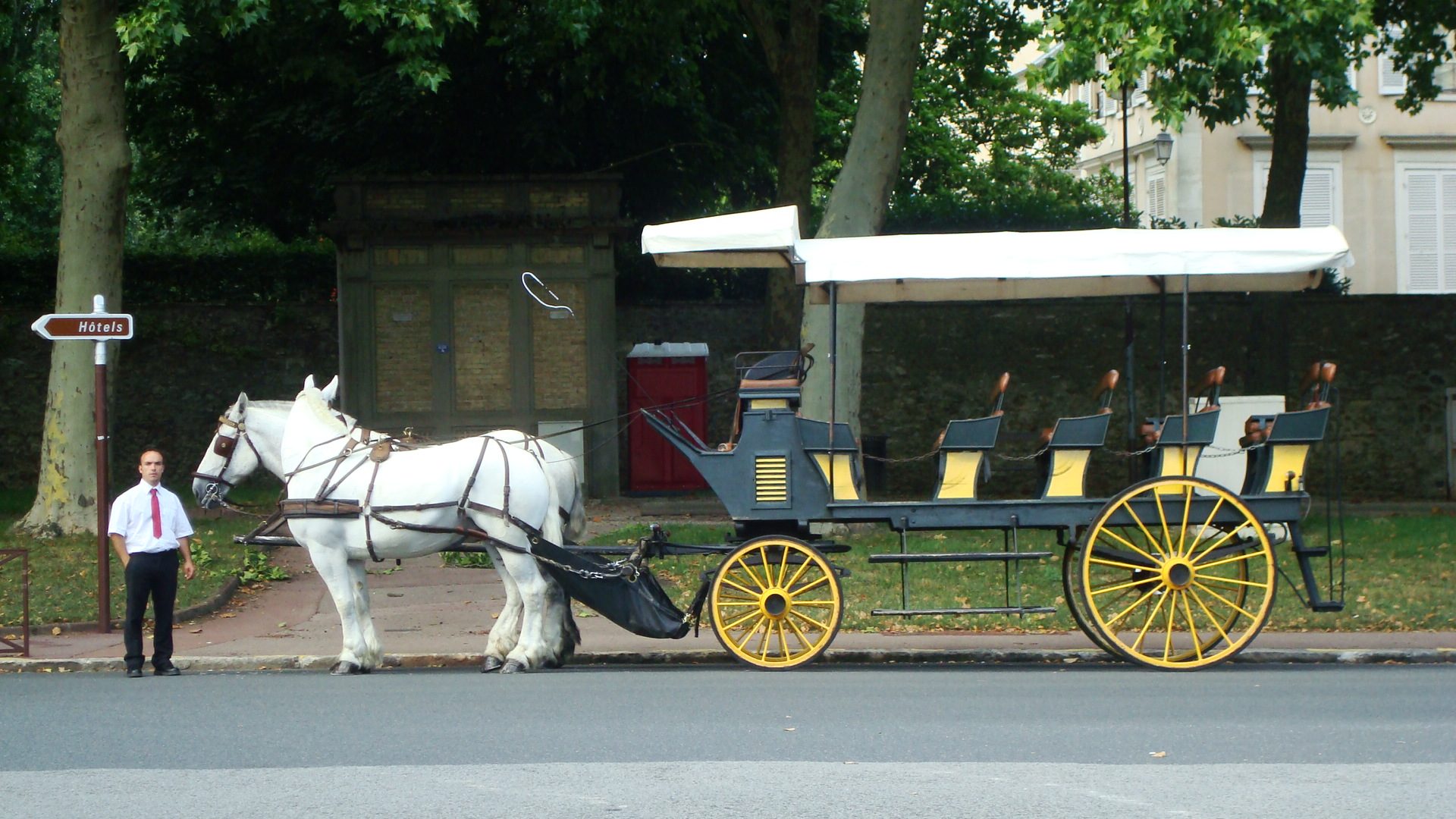 Les calèches de Versailles