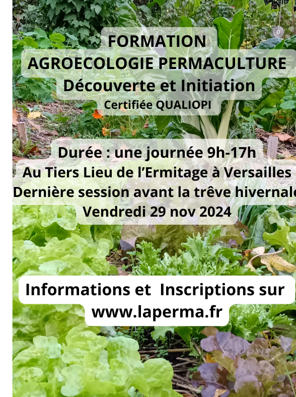 Formation Agroécologie Versailles