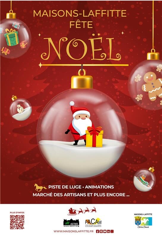 Animations de Noël en ville_Maisons-Laffitte