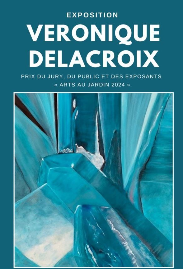 Exposition Véronique Delacroix : Prix du jury, du public et des exposants » Arts au jardin 2024 «_Le Vésinet