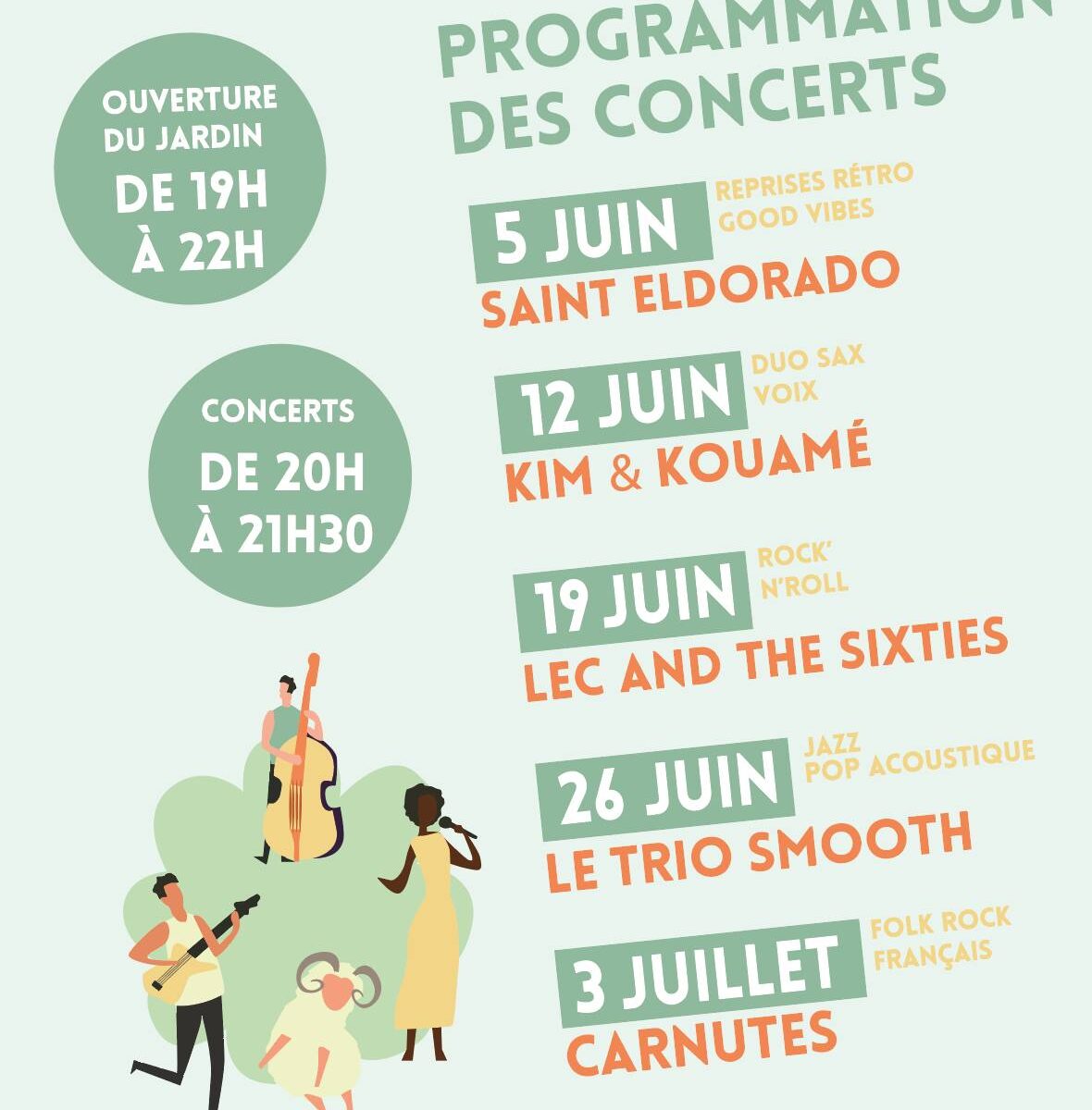 Les apéros concerts de la Bergerie_Rambouillet
