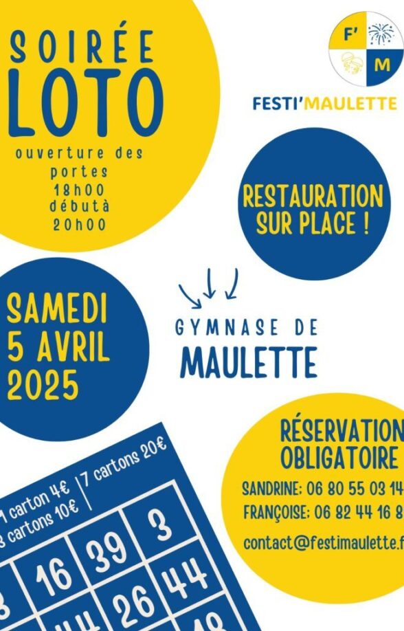Soirée Loto à Maulette_Maulette