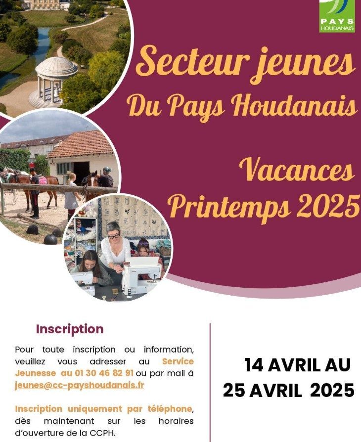 Vacances de Printemps 2025 - Secteur Jeunes CCPH_Maulette