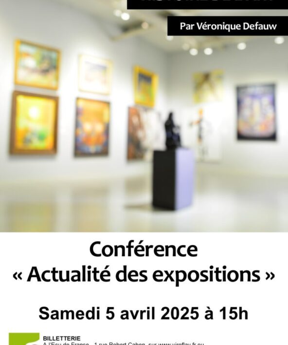 Auditorium de Viroflay - Conférence : Actualité des expositions_Viroflay