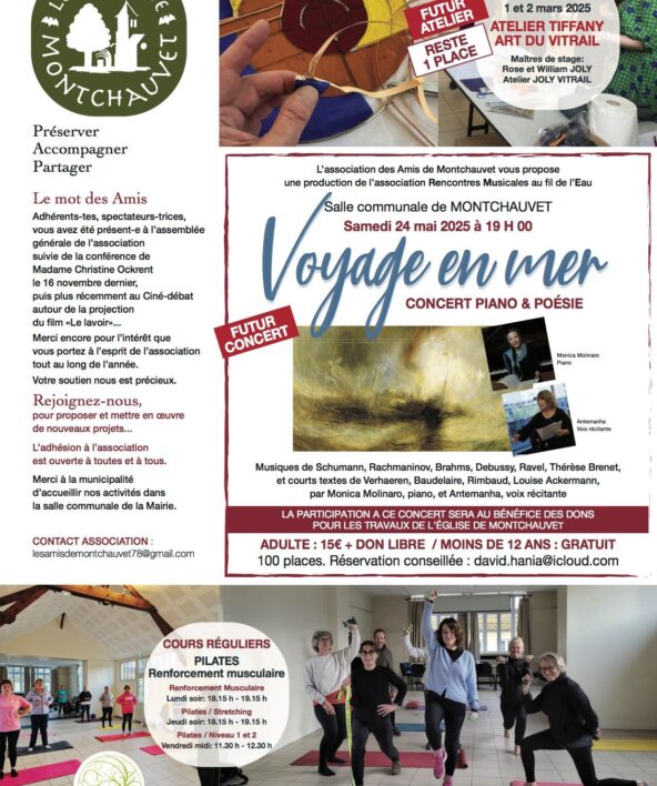 Concert Piano & Poésie - Voyage en mer_Montchauvet