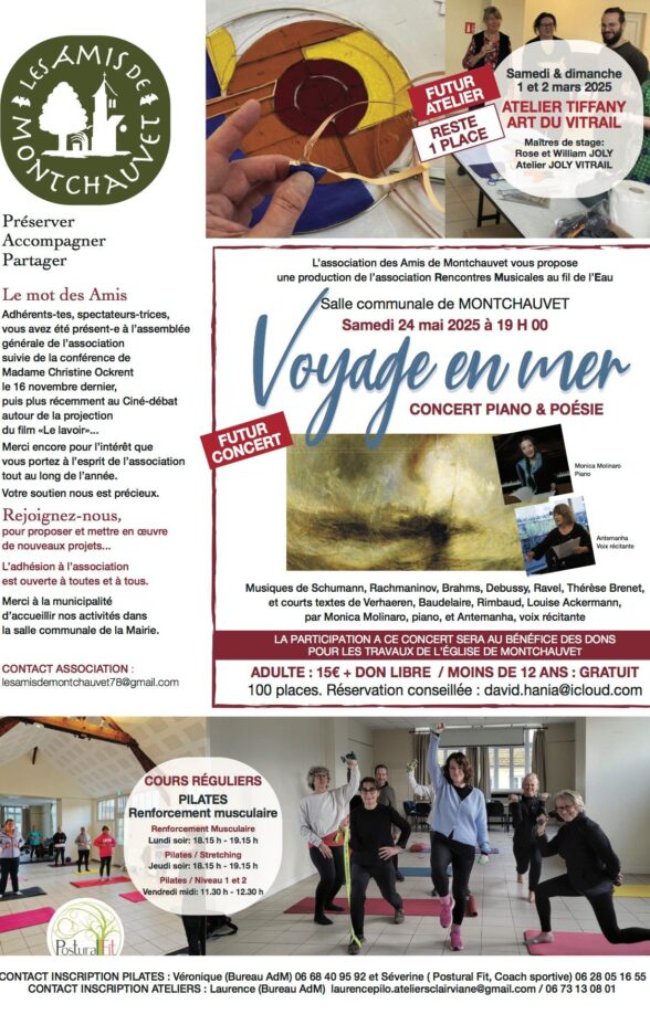 Concert Piano & Poésie - Voyage en mer_Montchauvet