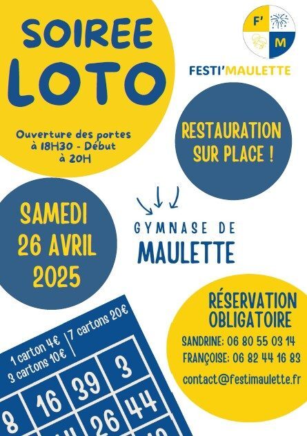 Soirée Loto à Maulette_Maulette