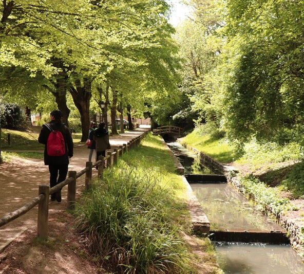 Chemin des Impressionnistes à Etang-la-Ville_L'Étang-la-Ville