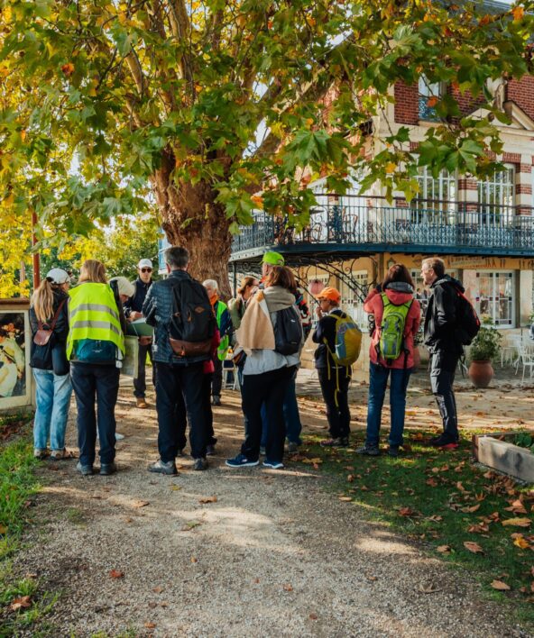 Randonnée culturelle de Chatou à Croissy-sur-Seine "Sur les pas des Impressionnistes "_Chatou