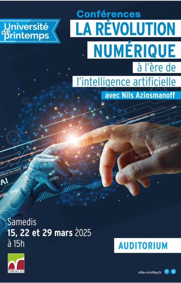 Auditorium de Viroflay - Conférence : L’intelligence artificielle, vecteur d’intelligence collective_Viroflay