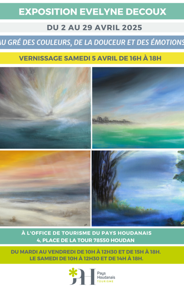 Exposition d'Evelyne DECOUX_Houdan