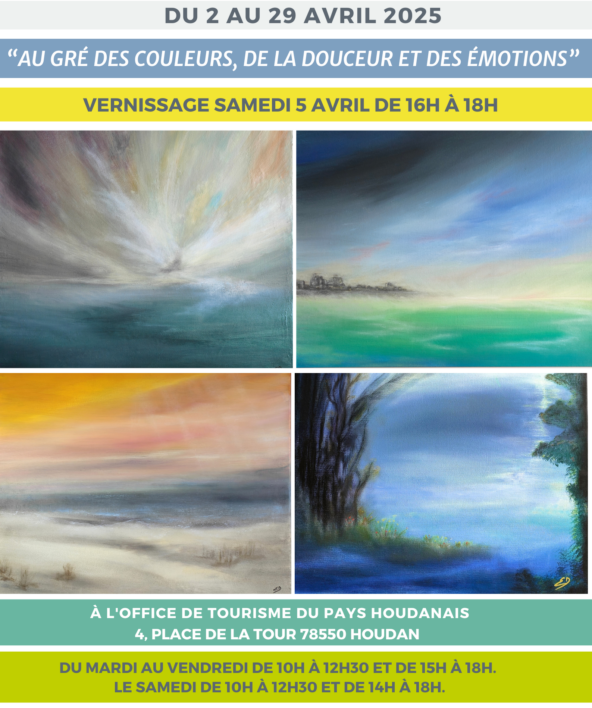 Exposition d'Evelyne DECOUX_Houdan