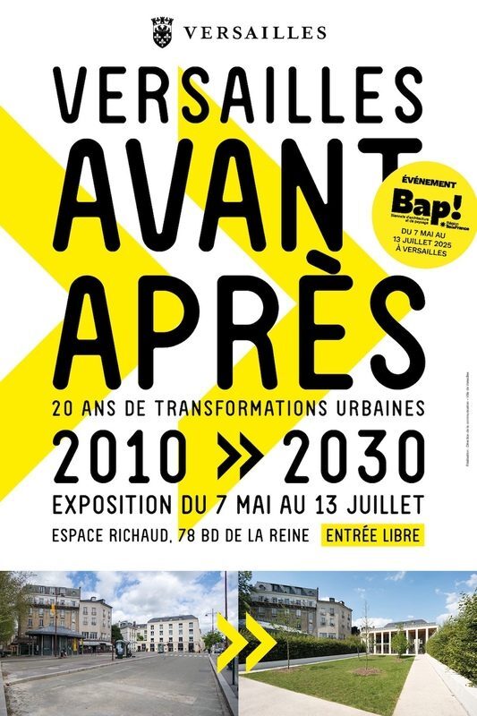 3e Biennale d’architecture et de paysage - Expo "Versailles avant-après / 2010-2030"_Versailles