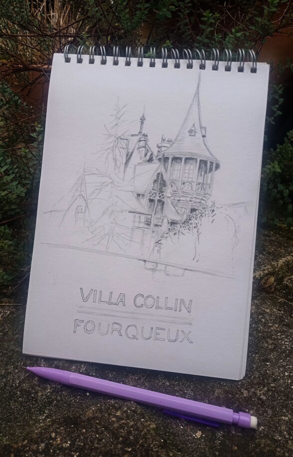 Visite-atelier à Fourqueux "en mot et en croquis"_Fourqueux