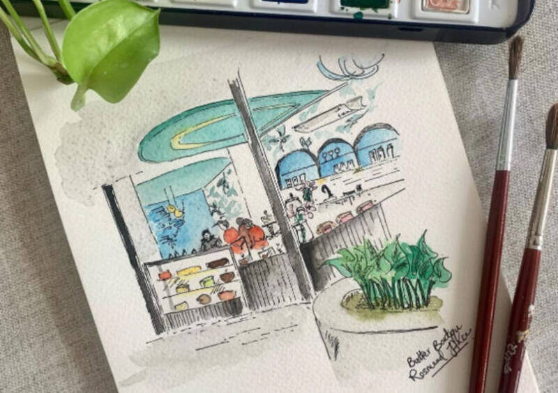 Esprit Jardin - Balade dessinée au quartier Saint-Louis_Versailles