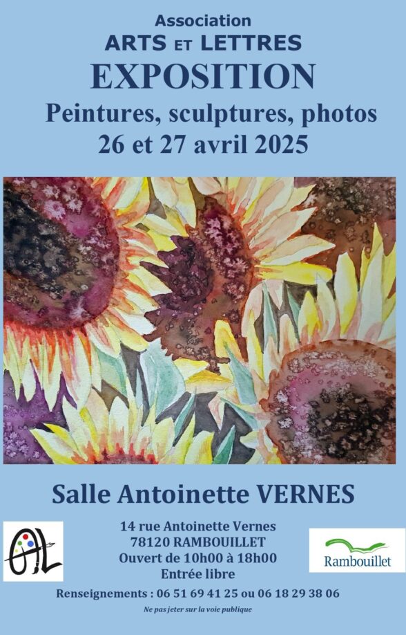 Exposition peintures, sculptures et photos_Rambouillet