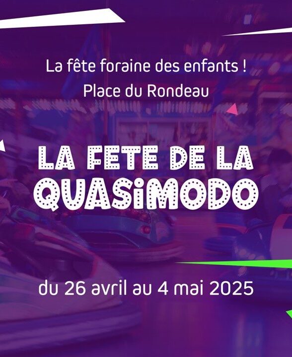 Fête foraine de la Quasimodo_Rambouillet